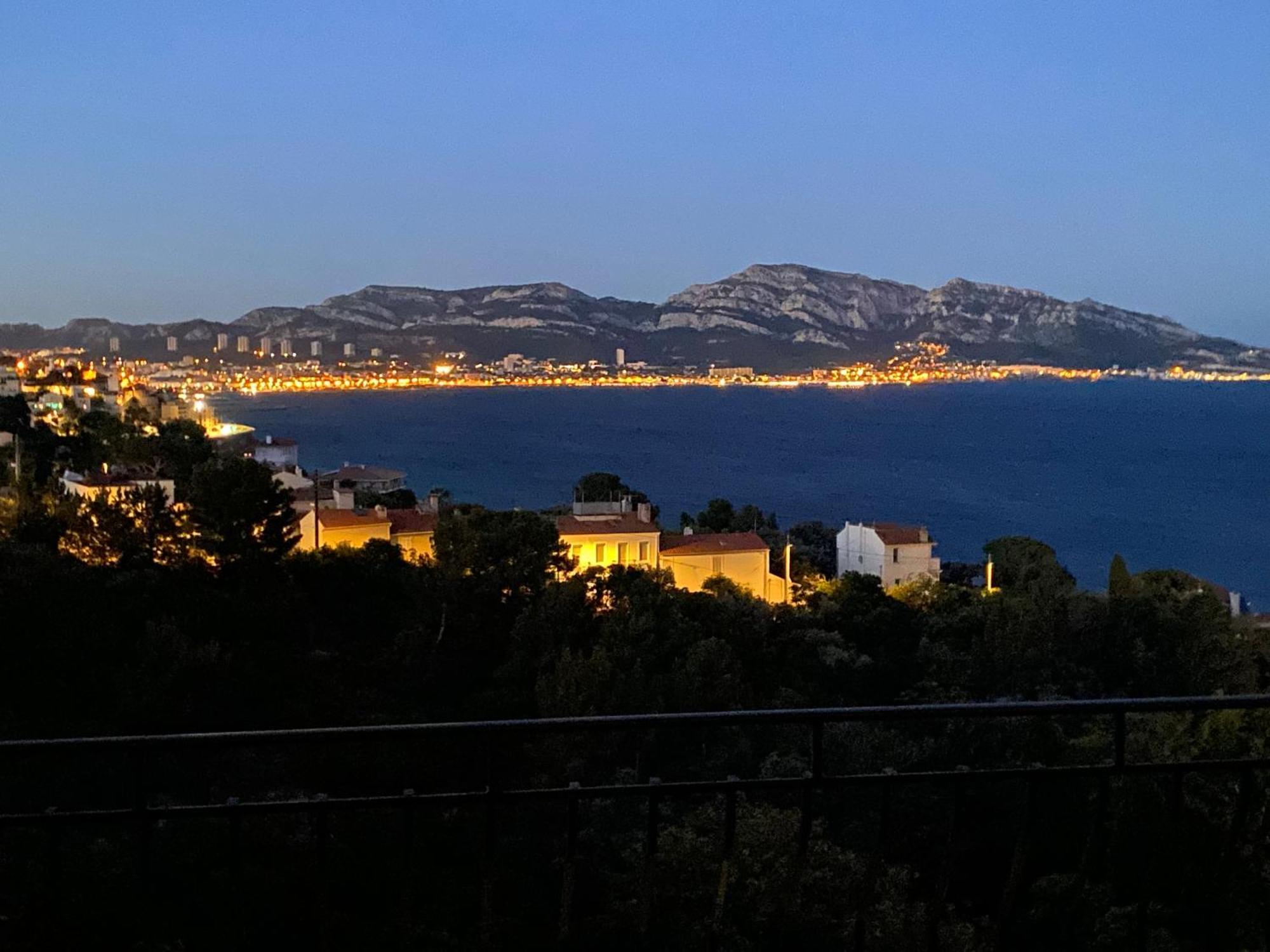 マルセイユVu Sur Mer Cornicheアパートメント エクステリア 写真