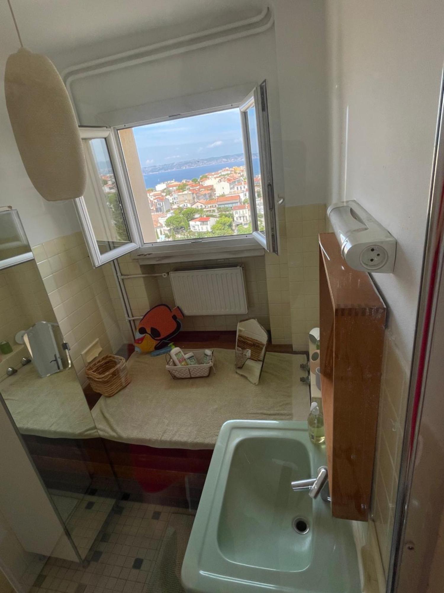 マルセイユVu Sur Mer Cornicheアパートメント エクステリア 写真